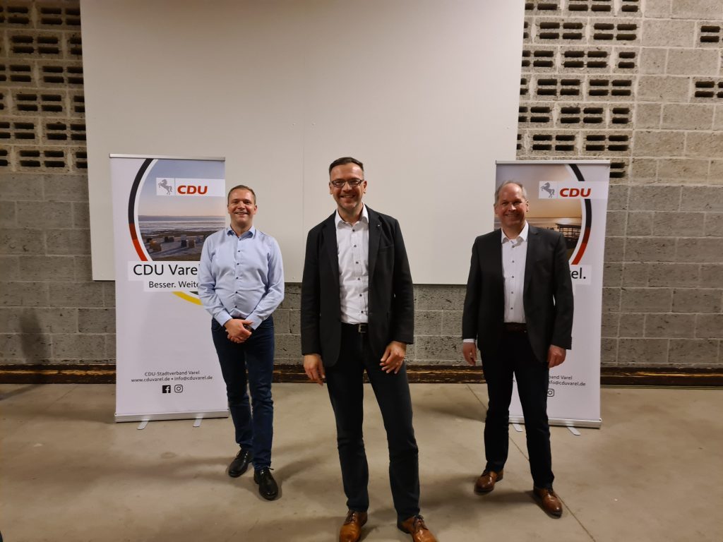 Torsten Tschigor zum Kandidaten gewählt / Neuer Vorstand CDU Varel