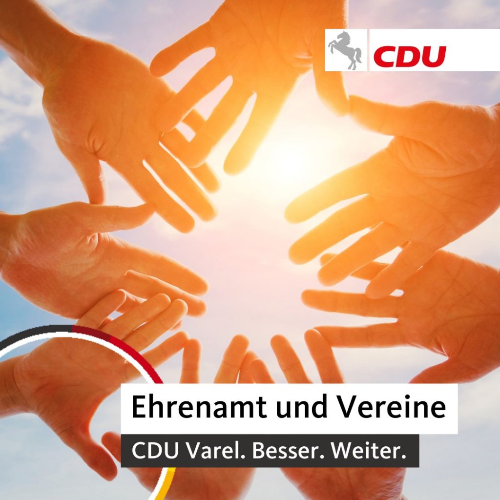 Wahlprogramm: Ehrenamt und Vereine