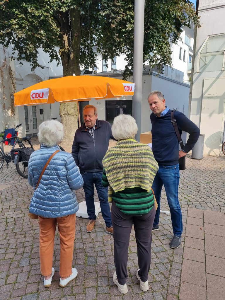 08.06.2024: Wahlkampfstand zur Europawahl