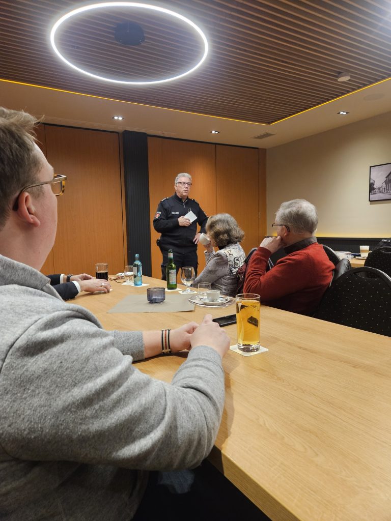 Spannender Vortrag zum Thema „Kriminalprävention“