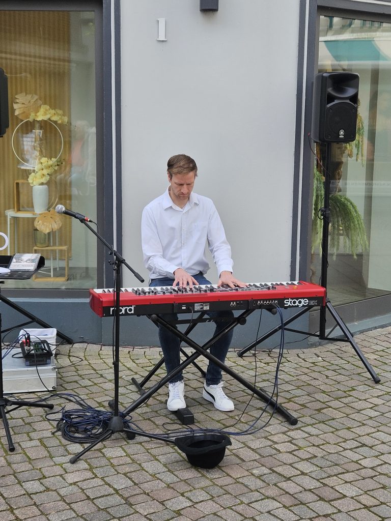 CDU Straßenkonzert bereichert Innenstadt