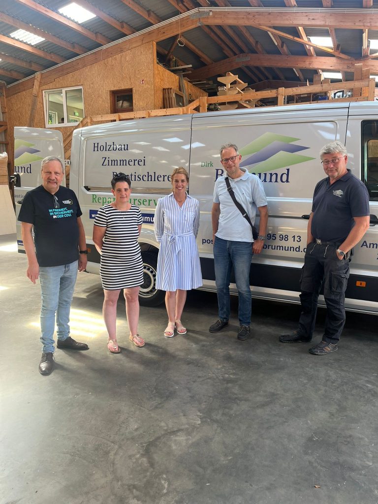 13.08.2025: Besuch der Zimmerei Brumund